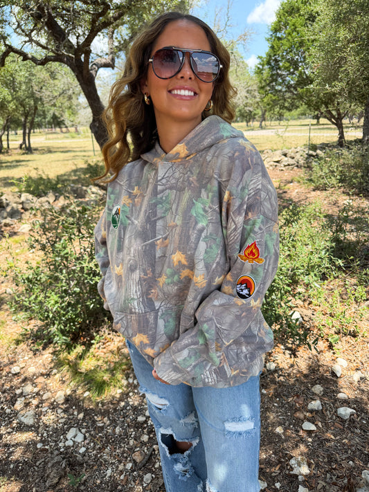 PREORDER- HIDDEN TRAIL CAMO HOODIE PULLOVER by BLAKELEY