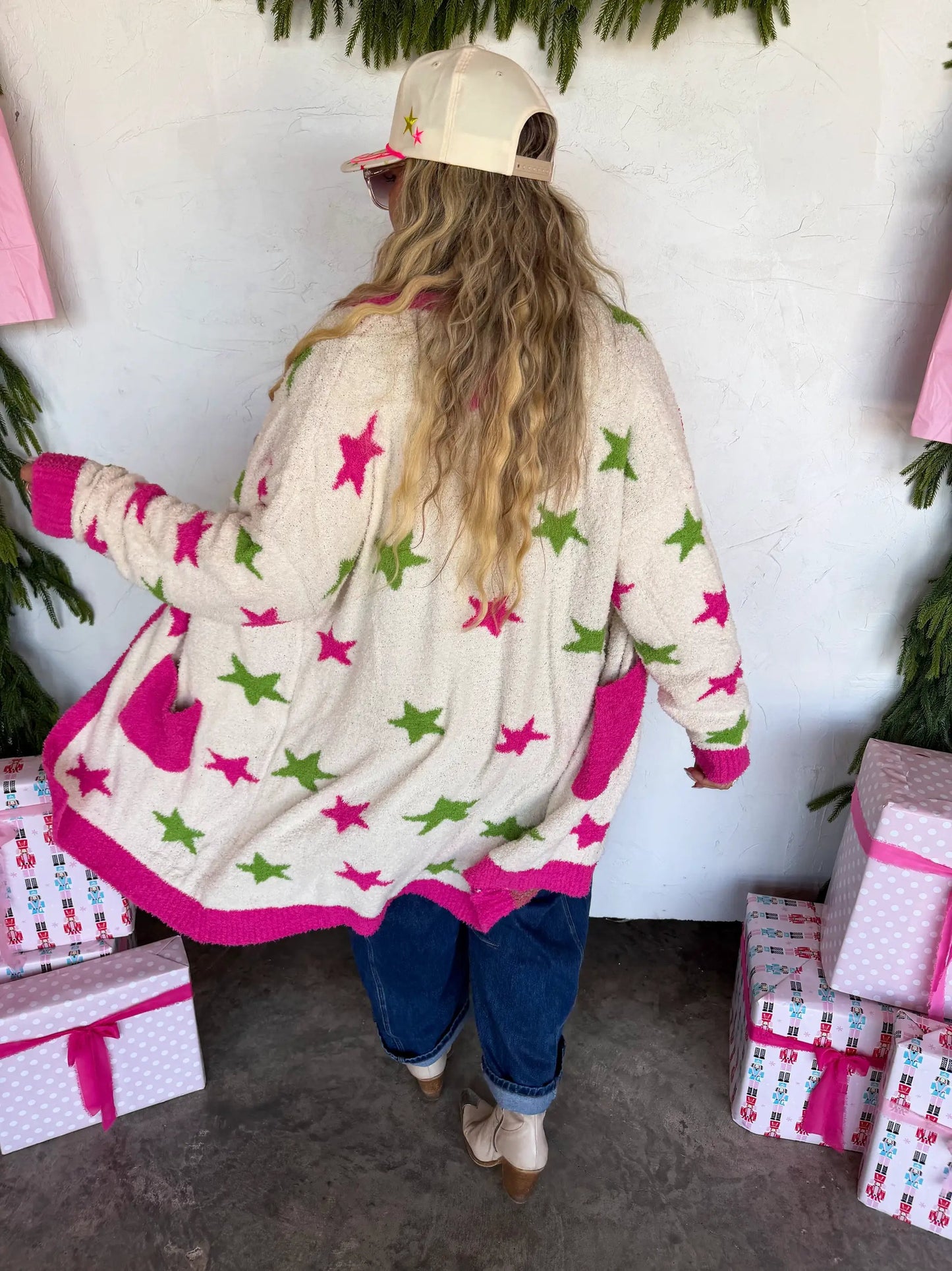 PREORDER- COZY CHRISTMAS CLOUD CARDIGAN by BLAKELEY