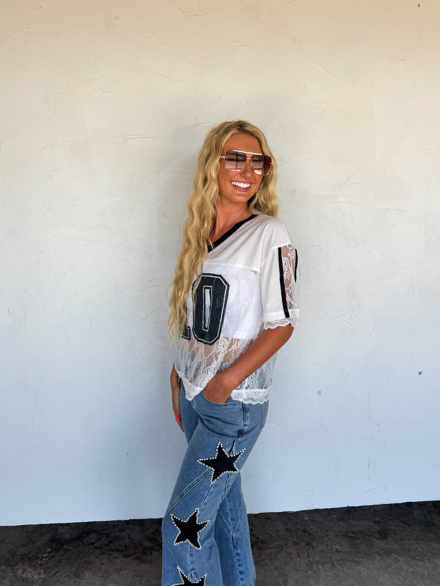 Blakeley Sideline Star Jeans - Preorder by Blakeley