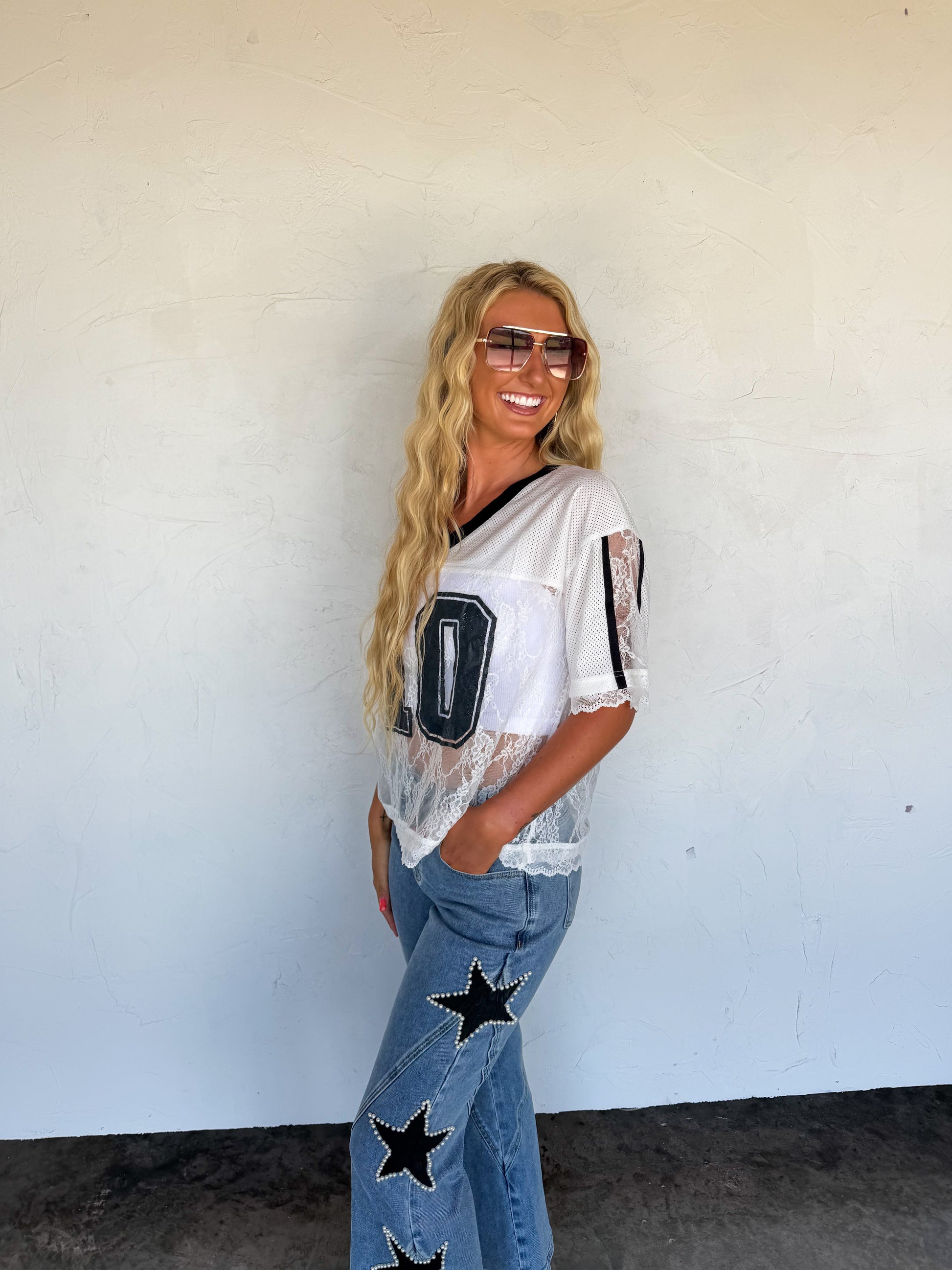 Blakeley Sideline Star Jeans - Preorder by Blakeley