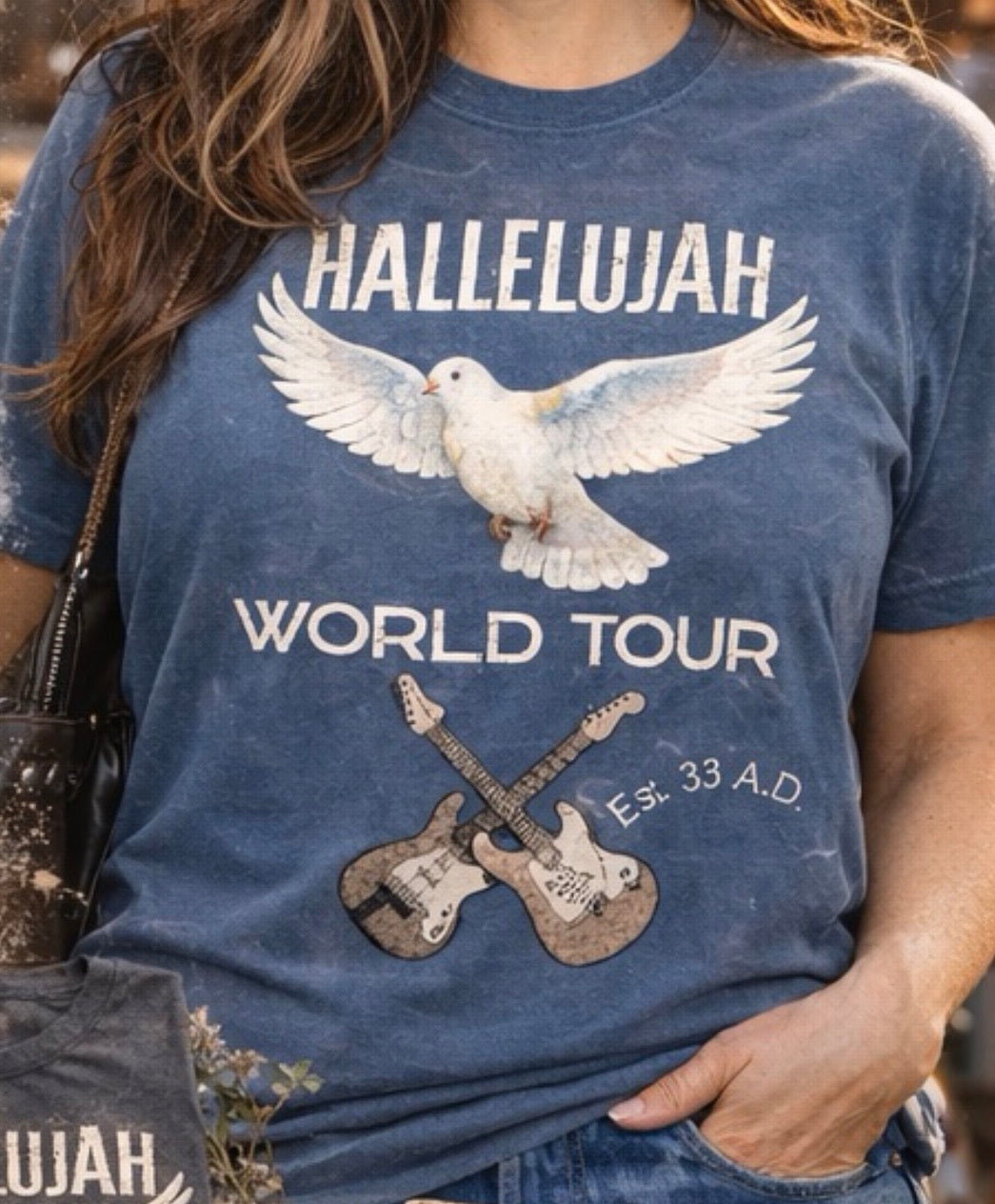 Hallelujah World Tour Tee (Comfort Colors®) Unisex T Shirt