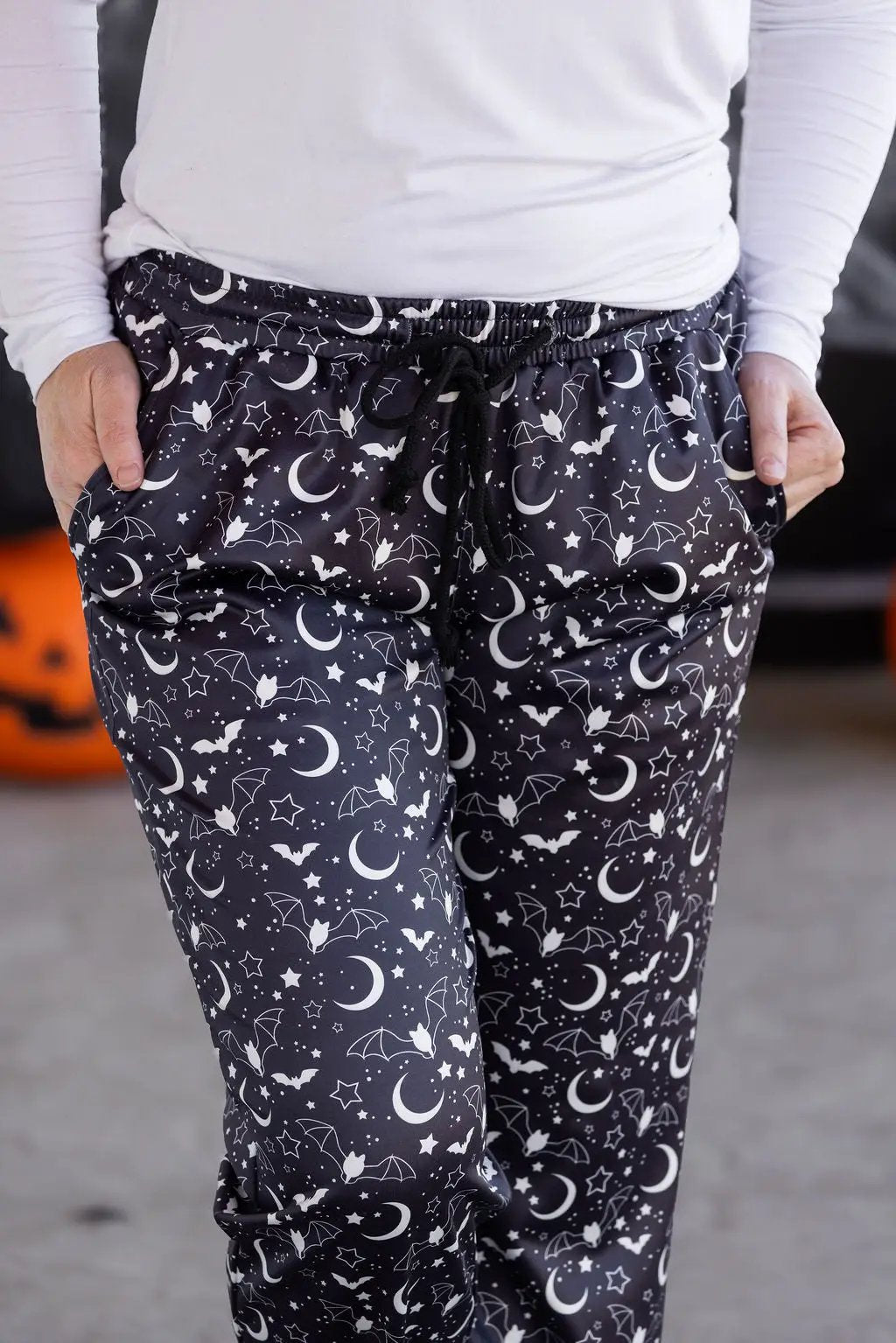 IN STOCK Lounge Pants - Midnight Bats FINAL SALE by Michelle Mae