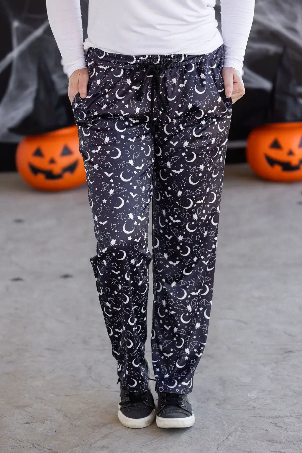 IN STOCK Lounge Pants - Midnight Bats FINAL SALE by Michelle Mae