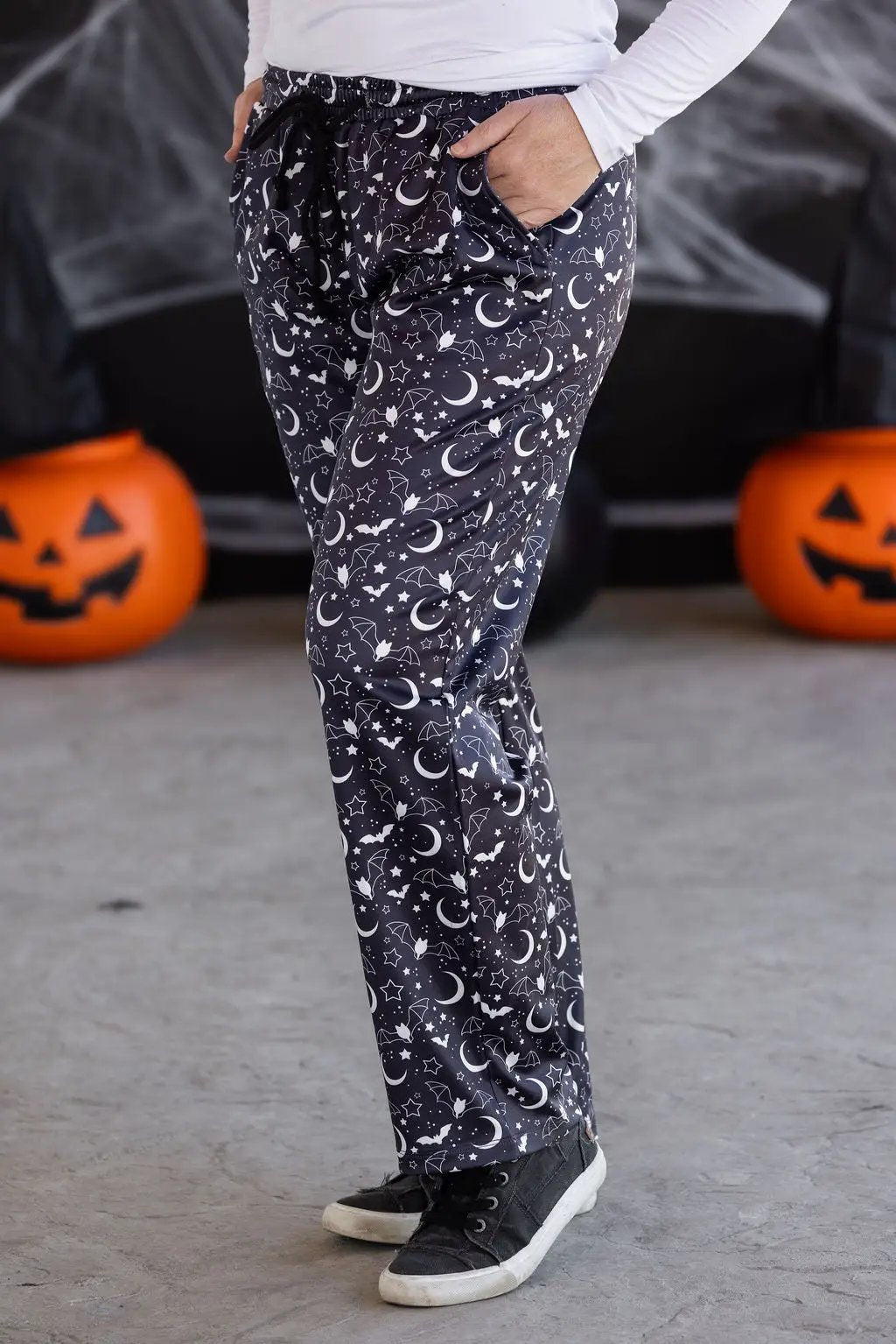 IN STOCK Lounge Pants - Midnight Bats FINAL SALE by Michelle Mae