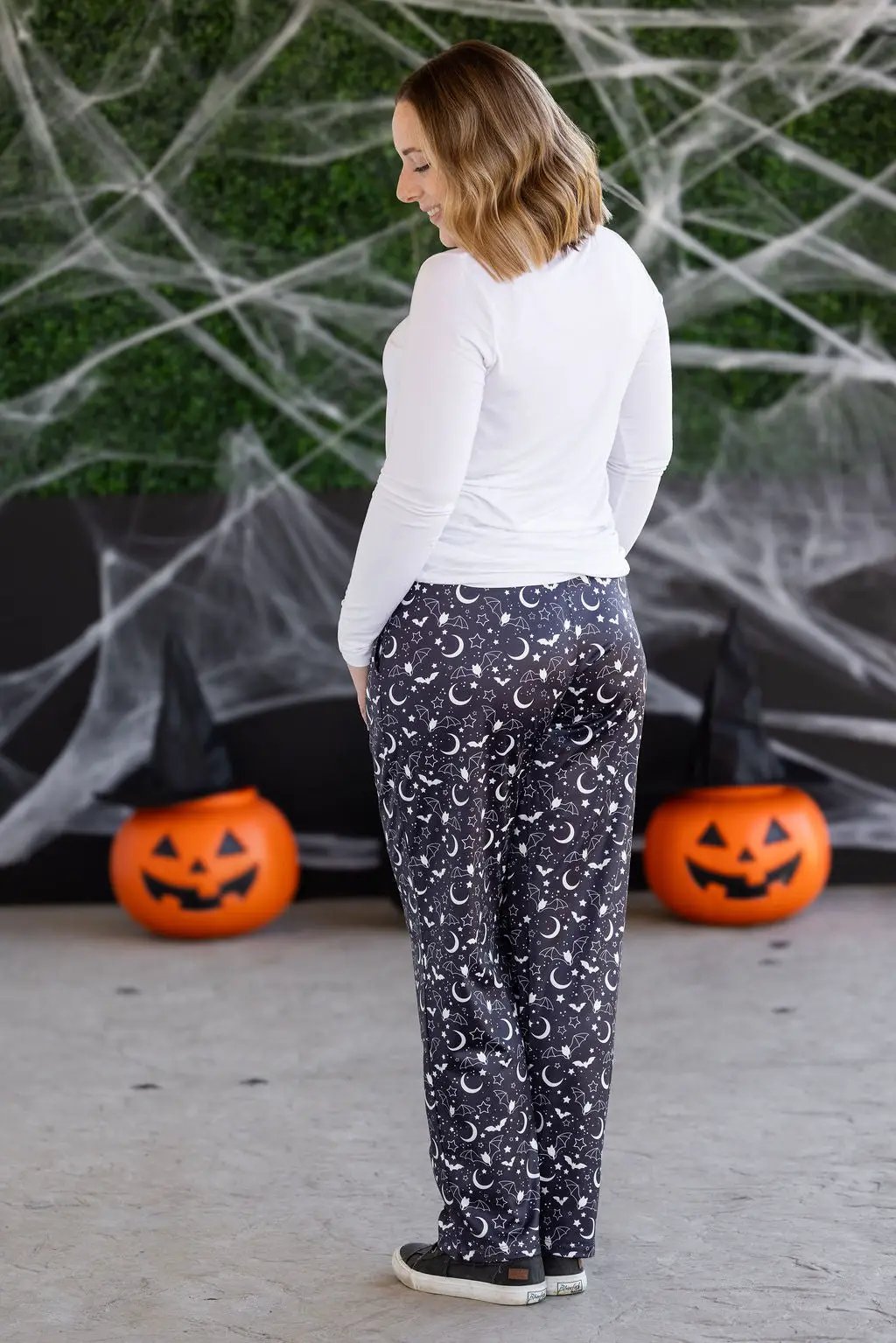 IN STOCK Lounge Pants - Midnight Bats FINAL SALE by Michelle Mae