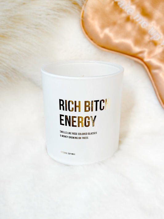 Rich B*tch Energy Candle - Girl Code Couture