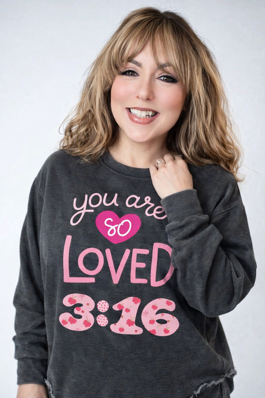 Cherry 3•16 – Faith-Inspired Vintage Pullover