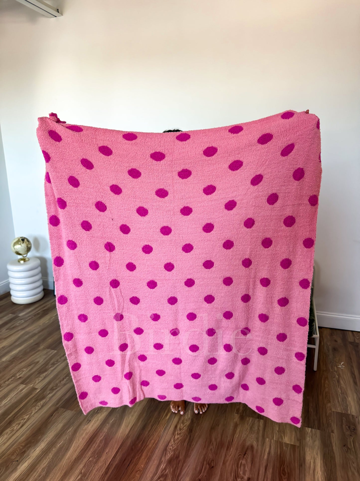 Birdie Reversible Blanket | Pinky Promise Dot by Birdie