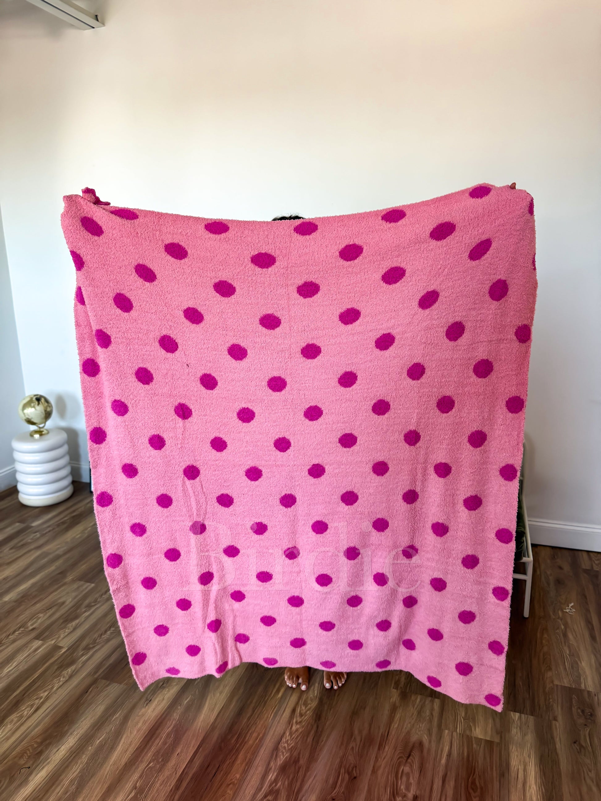 Birdie Reversible Blanket | Pinky Promise Dot by Birdie