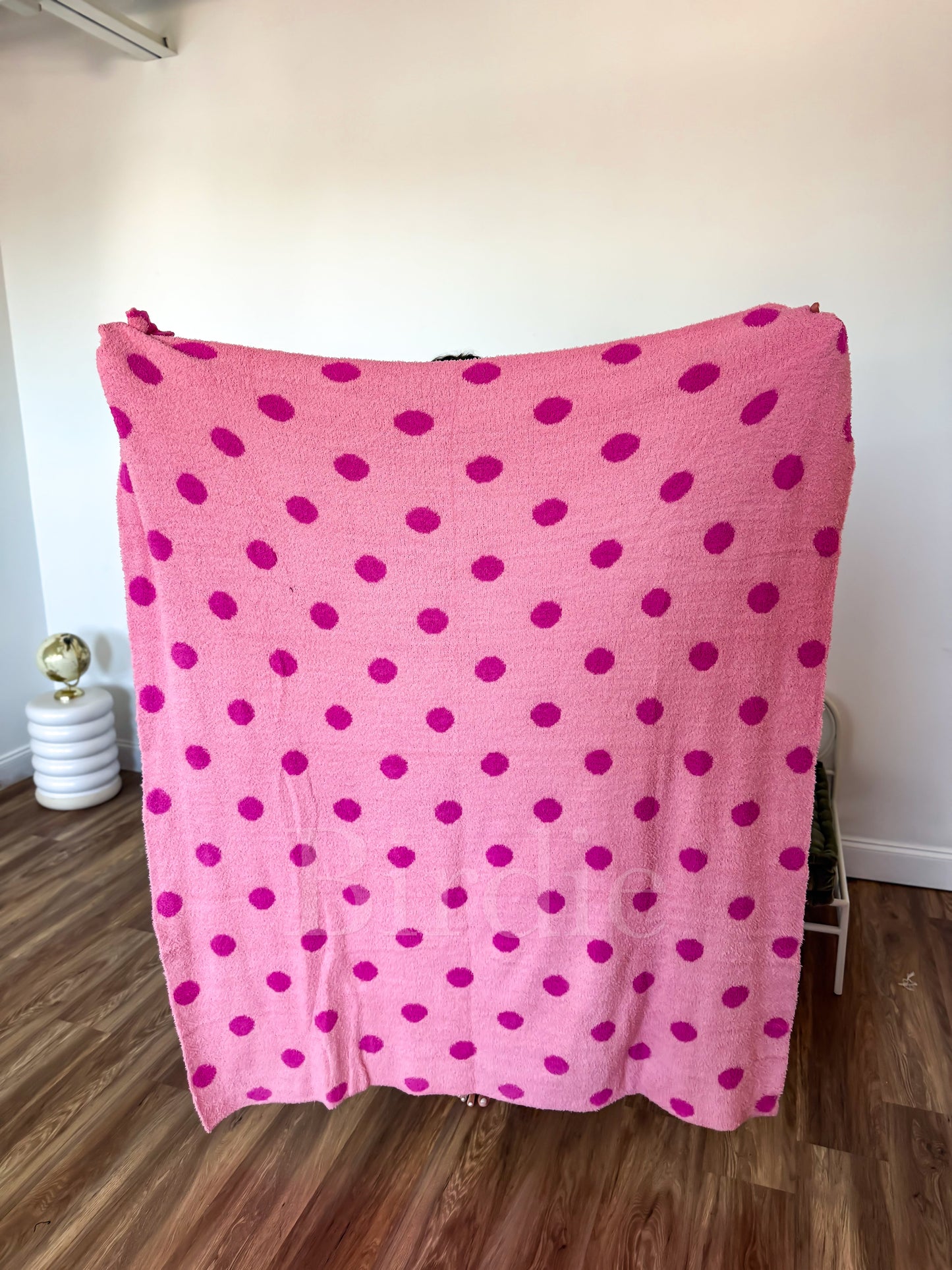 Birdie Reversible Blanket | Pinky Promise Dot by Birdie