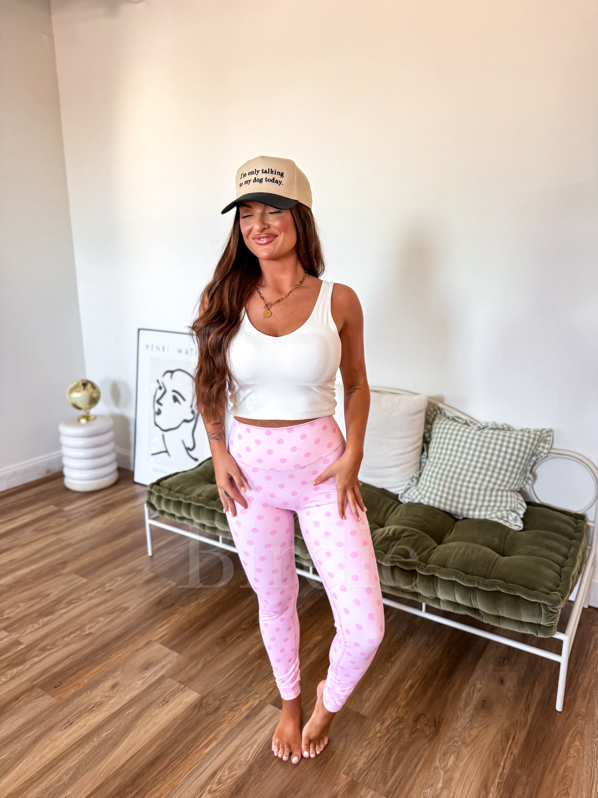 Birdie Sculpt Leggings | Pinky Promise Dot by Birdie