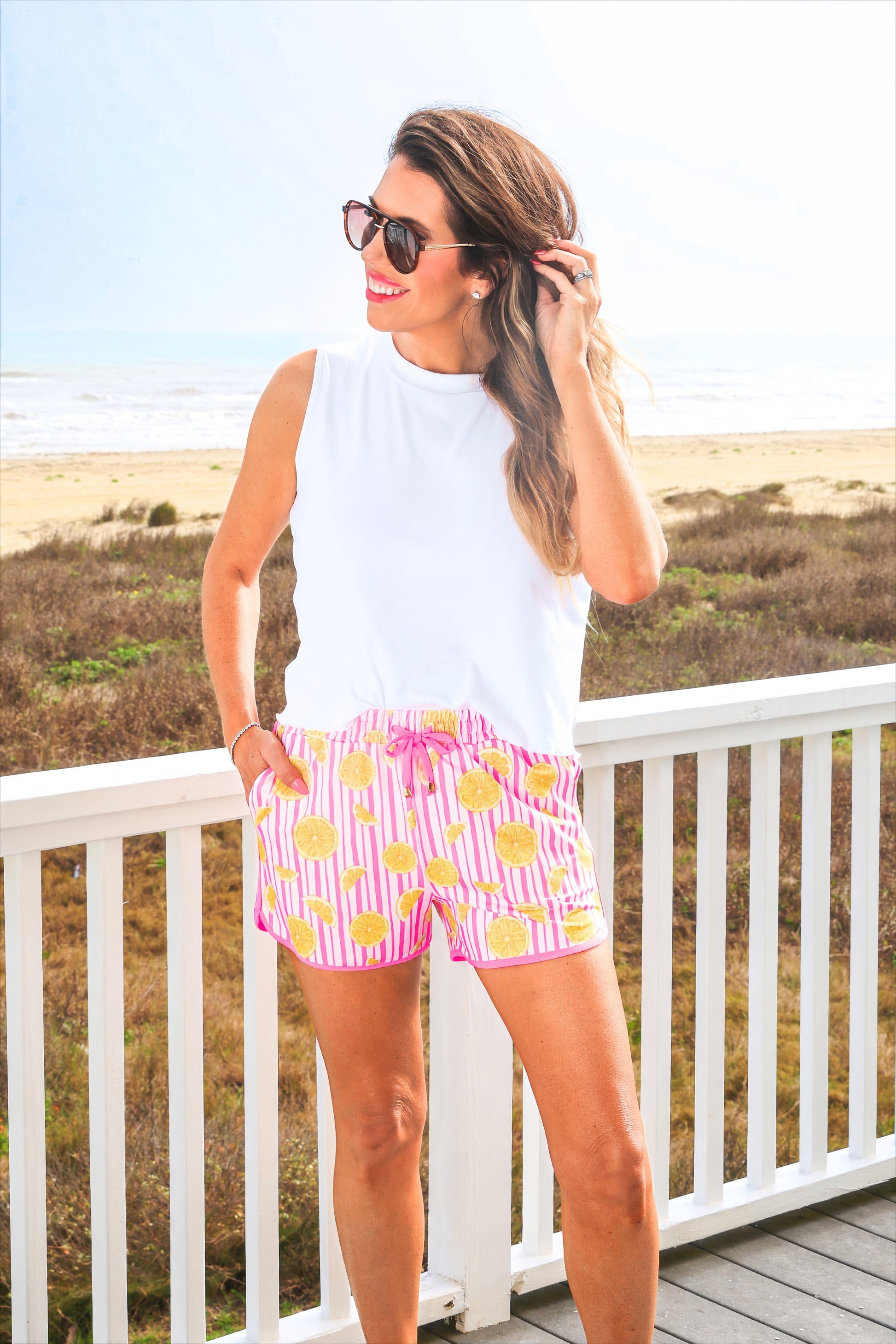 Pink Lemonade Everyday Shorts by Jess Lea