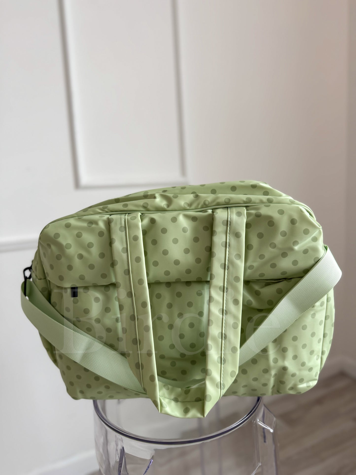 Birdie Daily Hustle Duffel Bag | Pistachio Dot by Birdie
