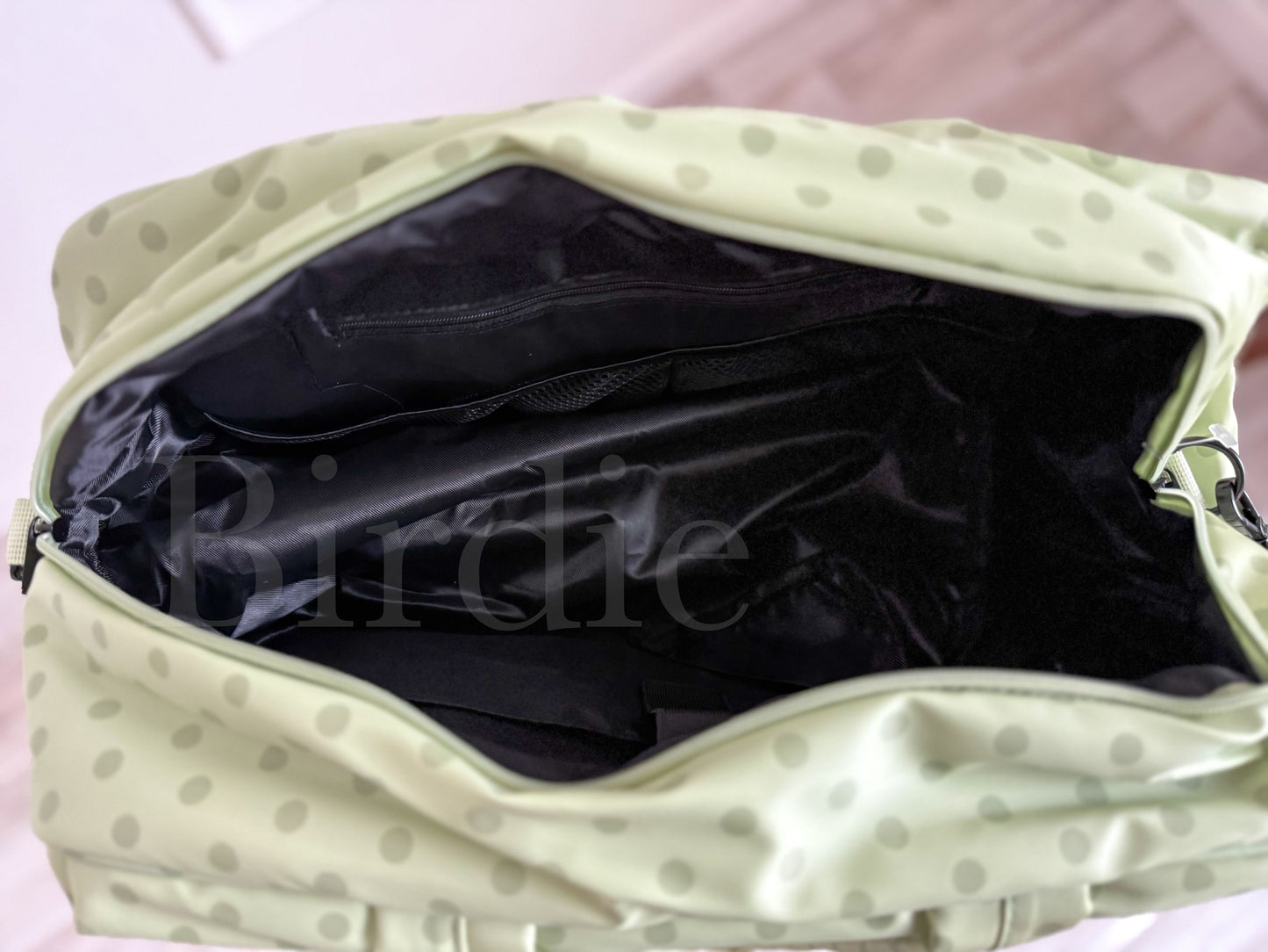 Birdie Daily Hustle Duffel Bag | Pistachio Dot by Birdie