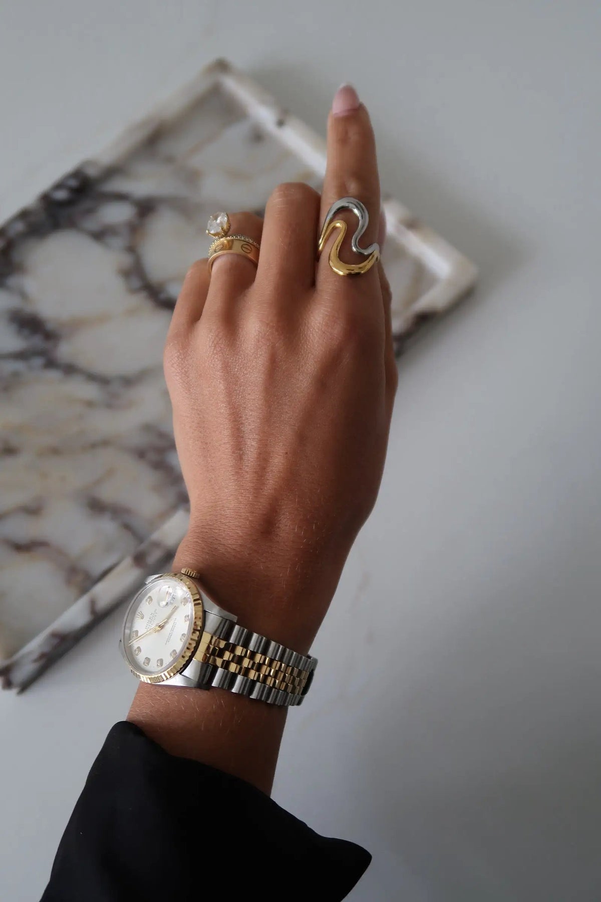 Adjustable Sienna Water Resistant Ring With Lifetime Warranty by Chansuttpearls