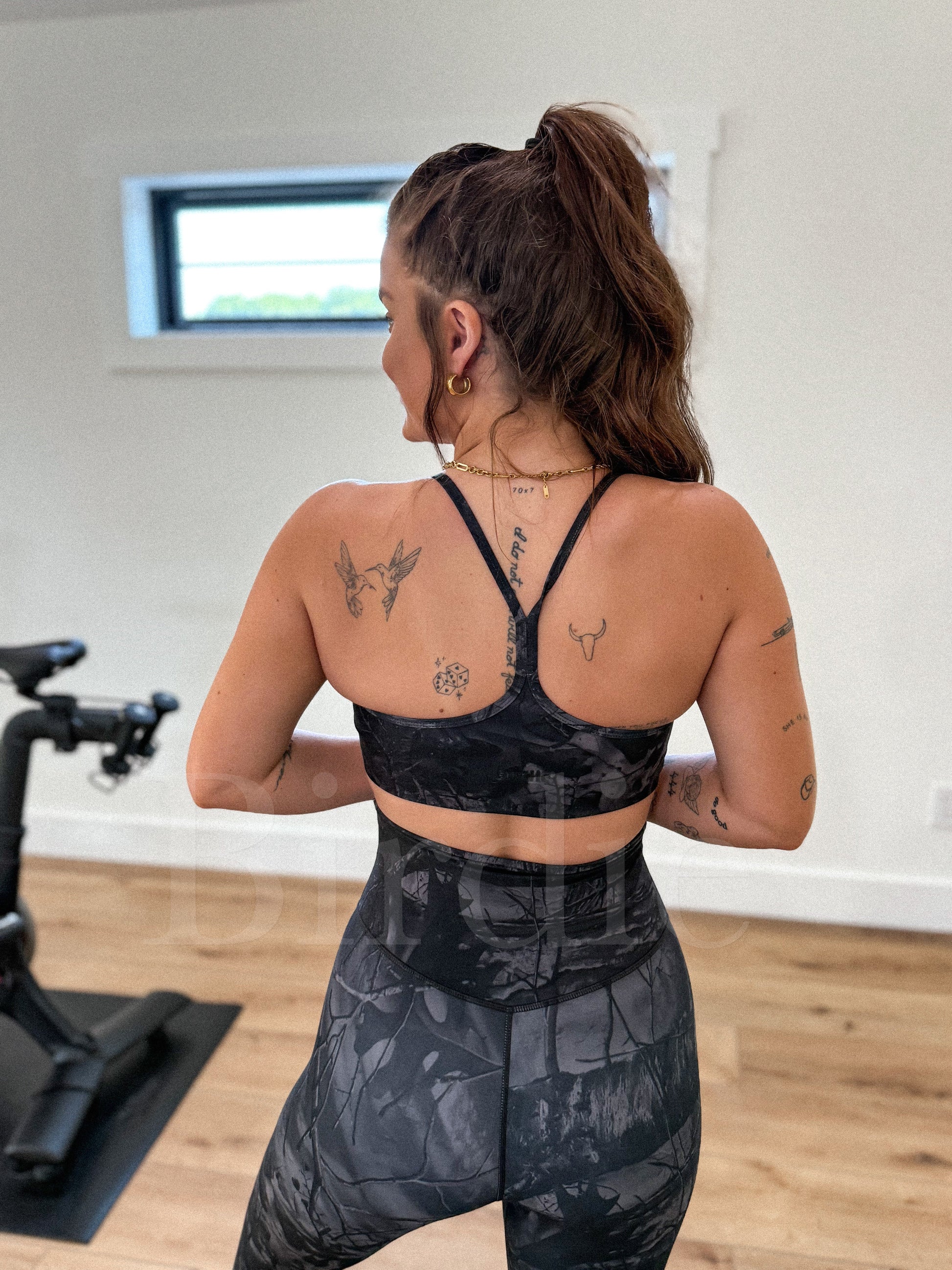 Birdie Elevated Motion Sports Bra | Carbon Camo by Birdie
