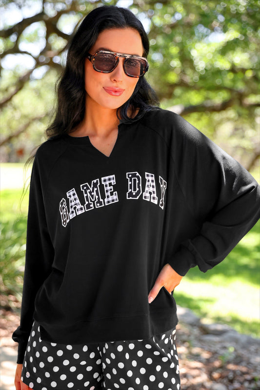 PREORDER- Game Day French Terry Pullover by Jess Lea