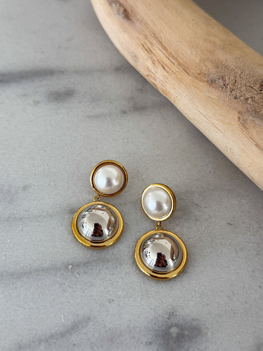 LUXE PEARL EARRINGS by Chansuttpearls