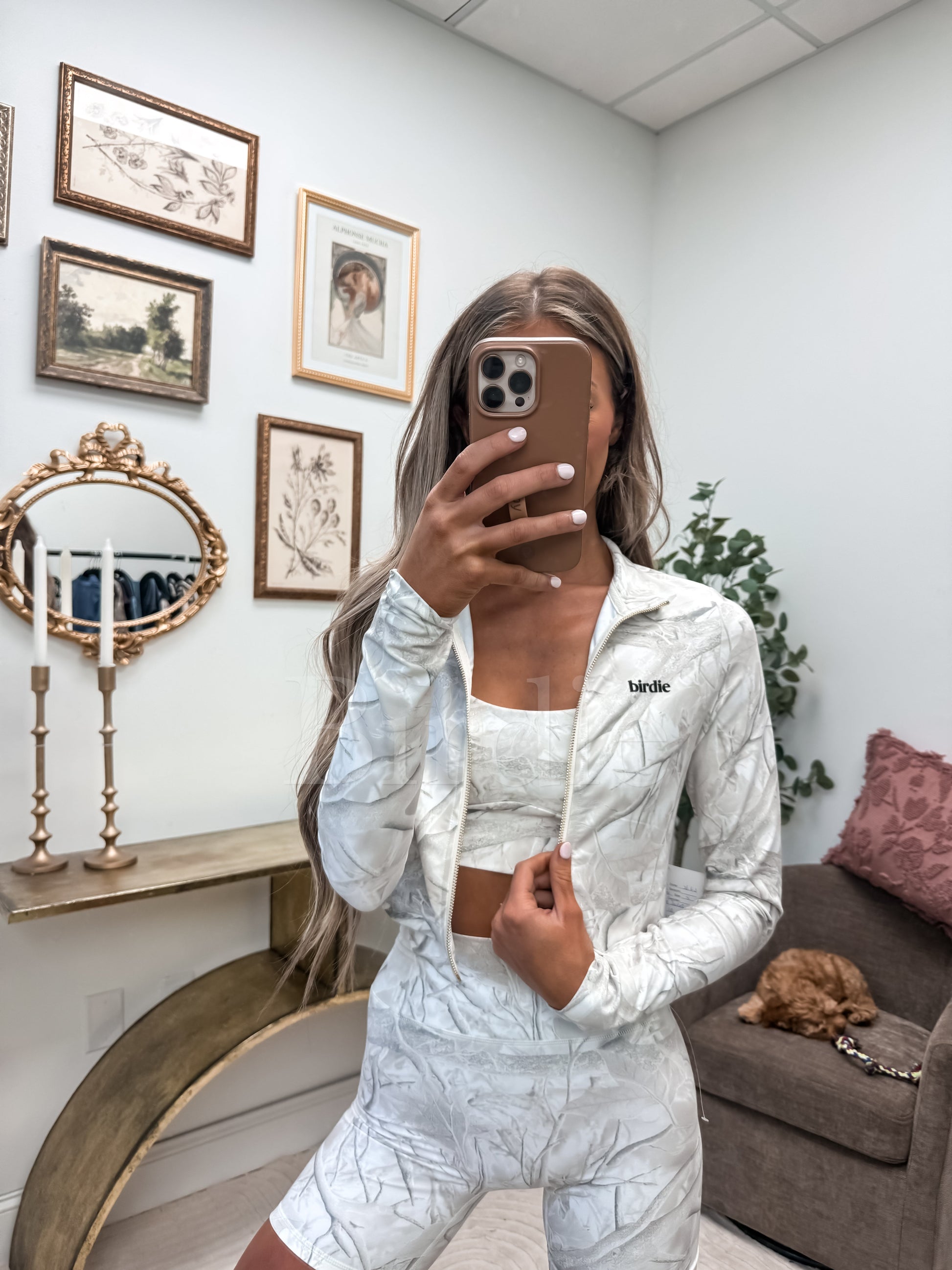 Birdie Elevated Motion Jacket | Pearl Camo Activewear by Birdie