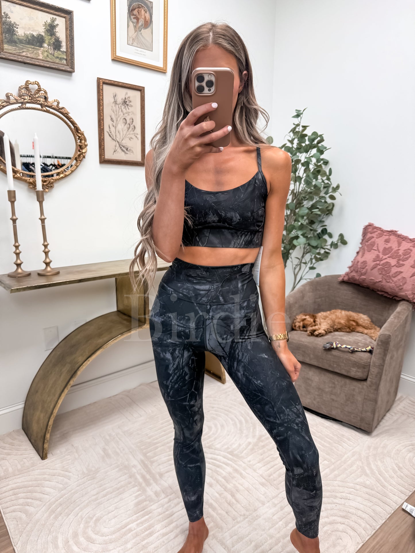Birdie Elevated Motion Leggings | Carbon Camo by Birdie