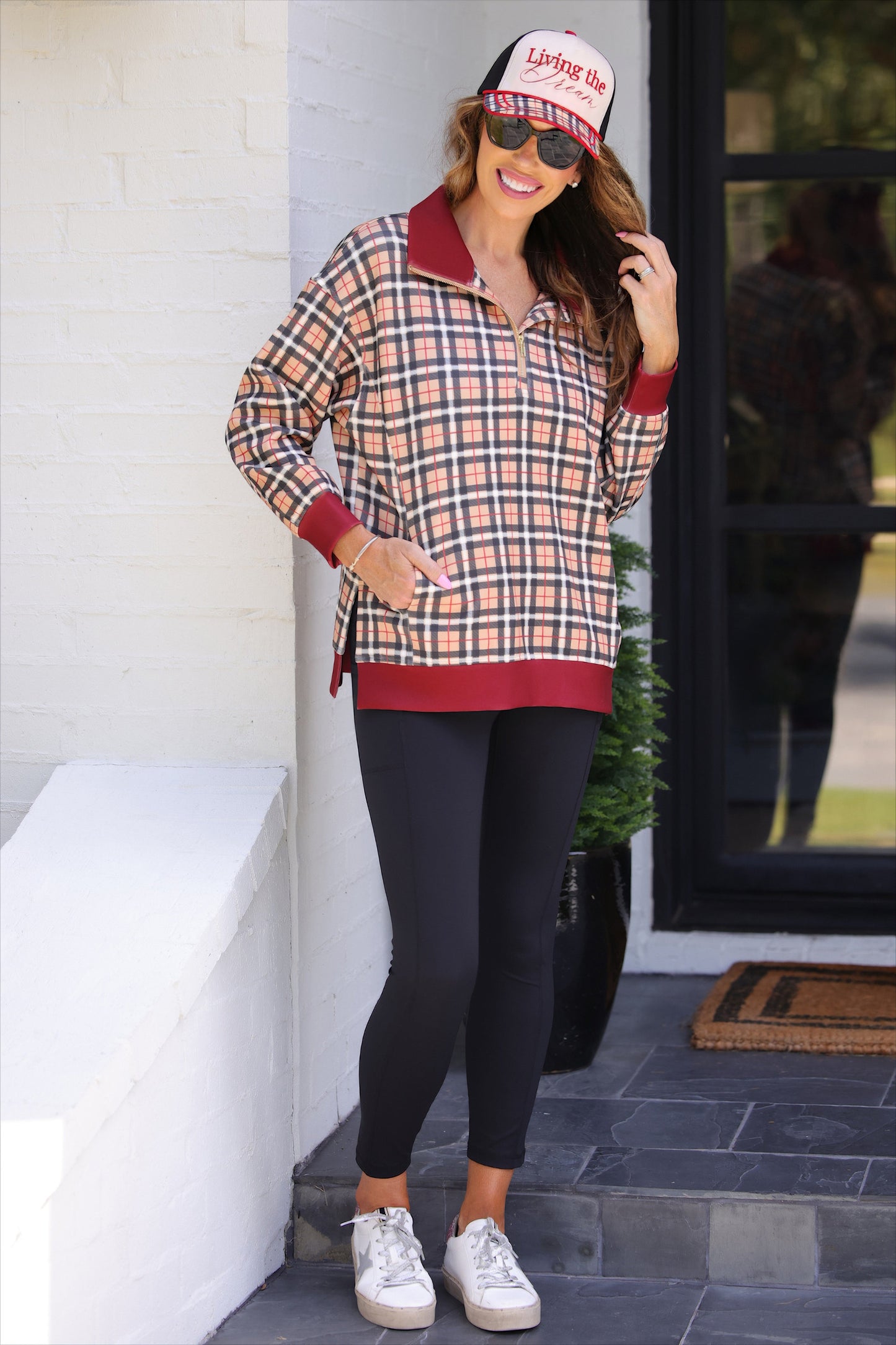 PREORDER- High Waisted Pocket Compression Leggings- Black by Jess Lea