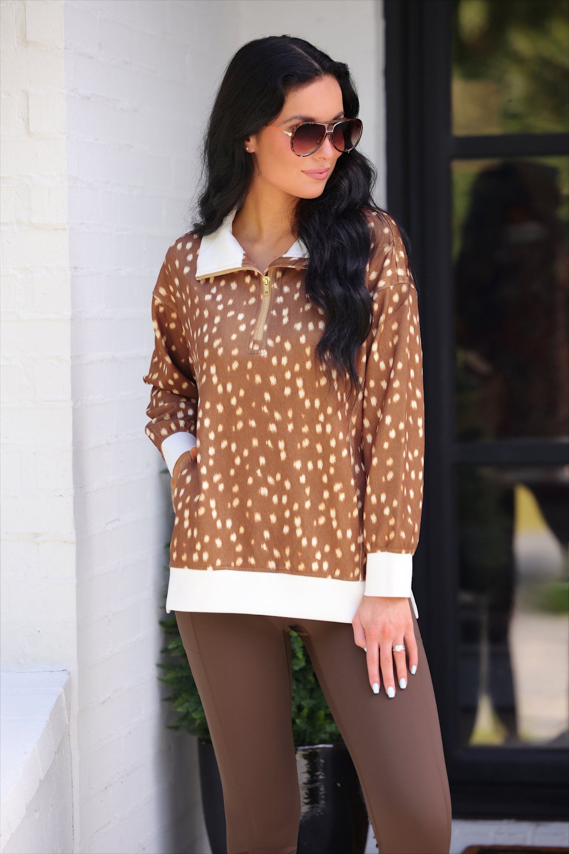 PREORDER- Everyday Pullover- Oh Deer by Jess Lea