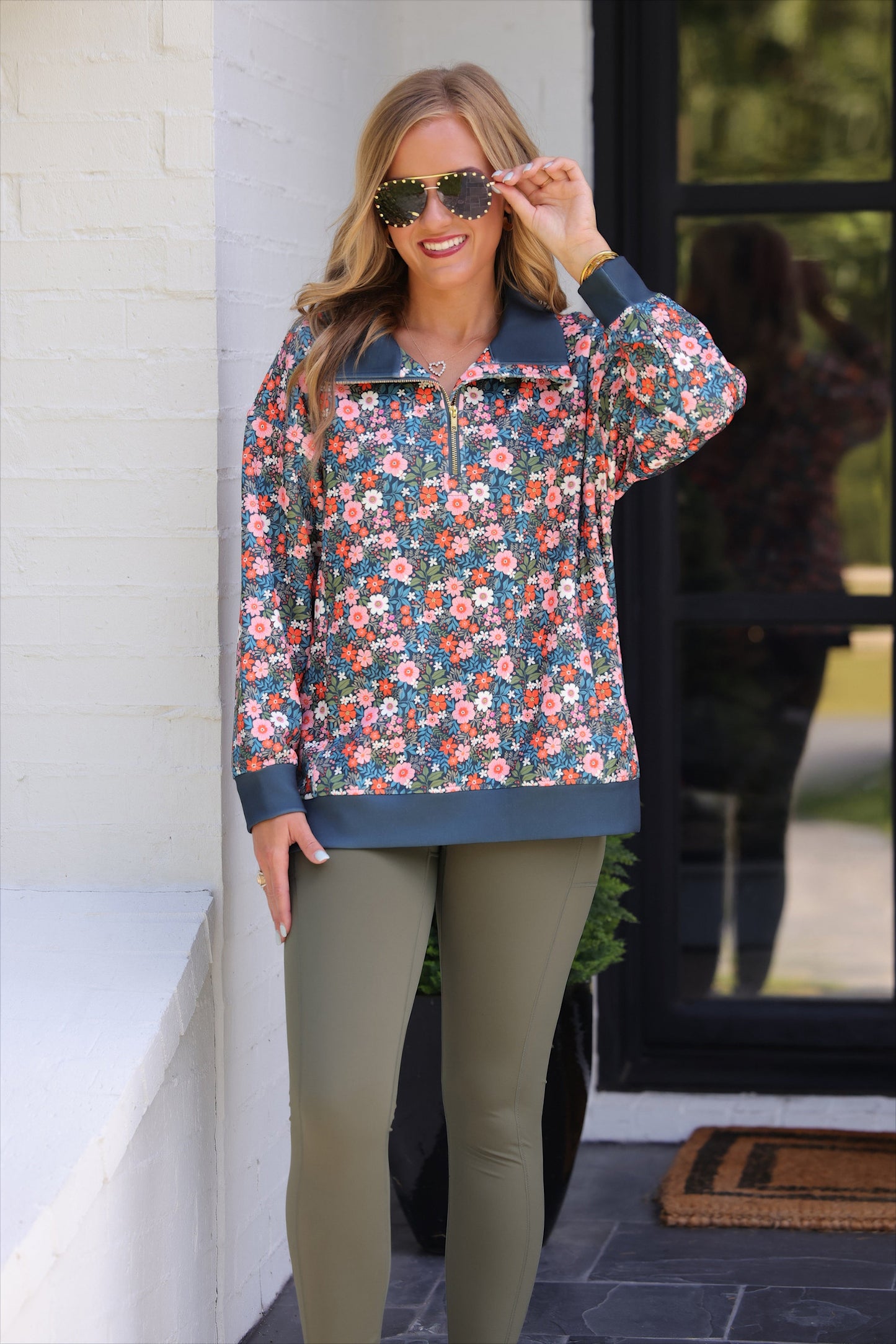 PREORDER- High Waisted Pocket Compression Leggings- Olive by Jess Lea