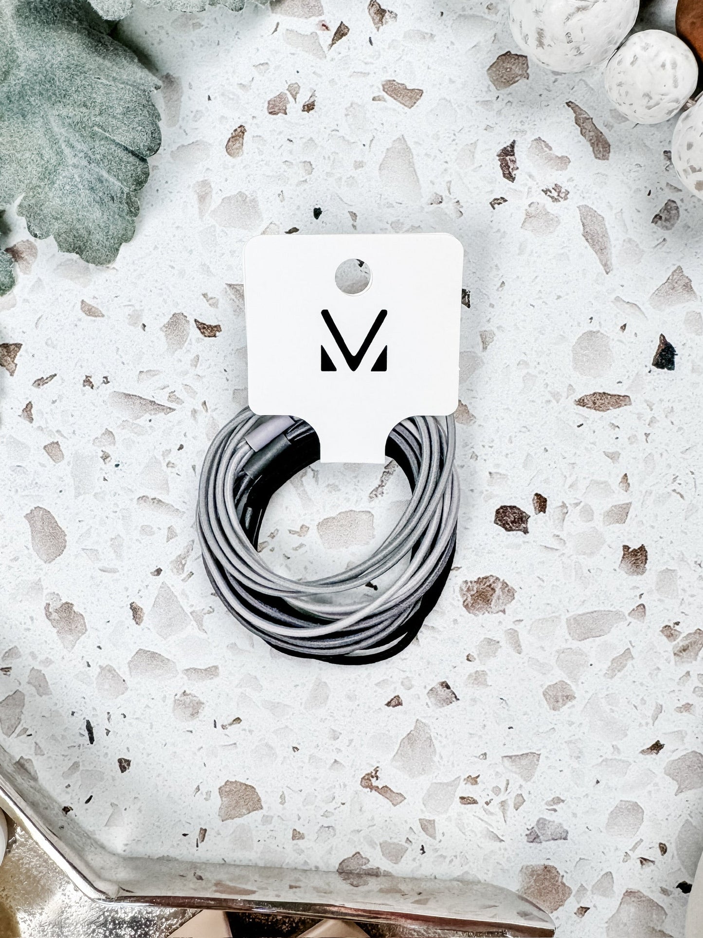 IN STOCK Black and Grey Hair Tie Sets FINAL SALE