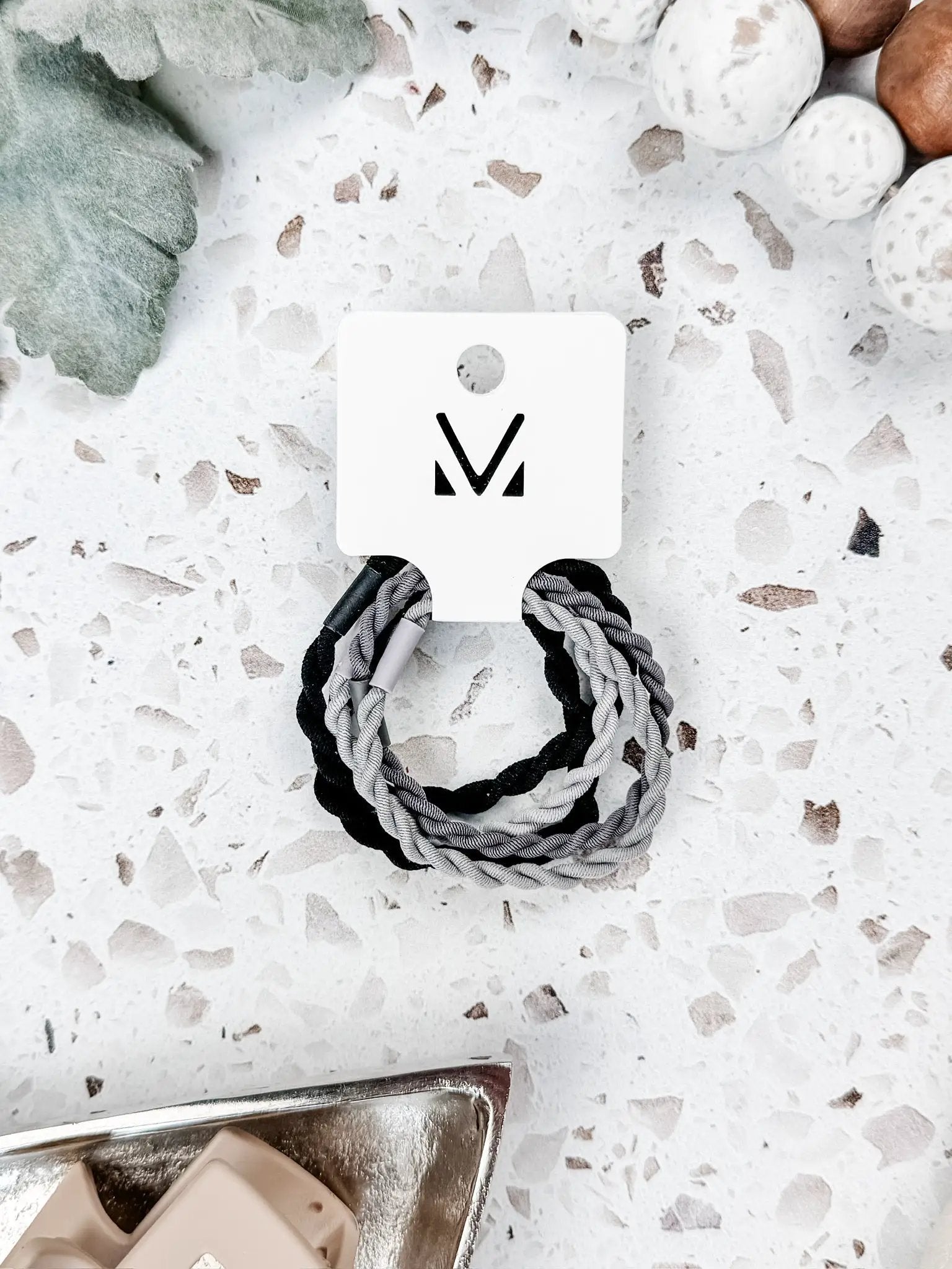 IN STOCK Black and Grey Hair Tie Sets FINAL SALE by Michelle Mae