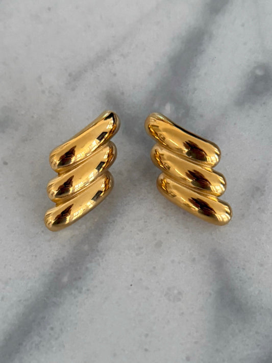 Sarah Earrings Water Resistant With Lifetime Warranty by Chansuttpearls