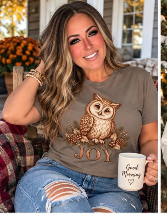 Joy And Wisdom Christmas Shirt Unisex Soft Cotton Tee For Holiday Season by Knitted Grace Boutique
