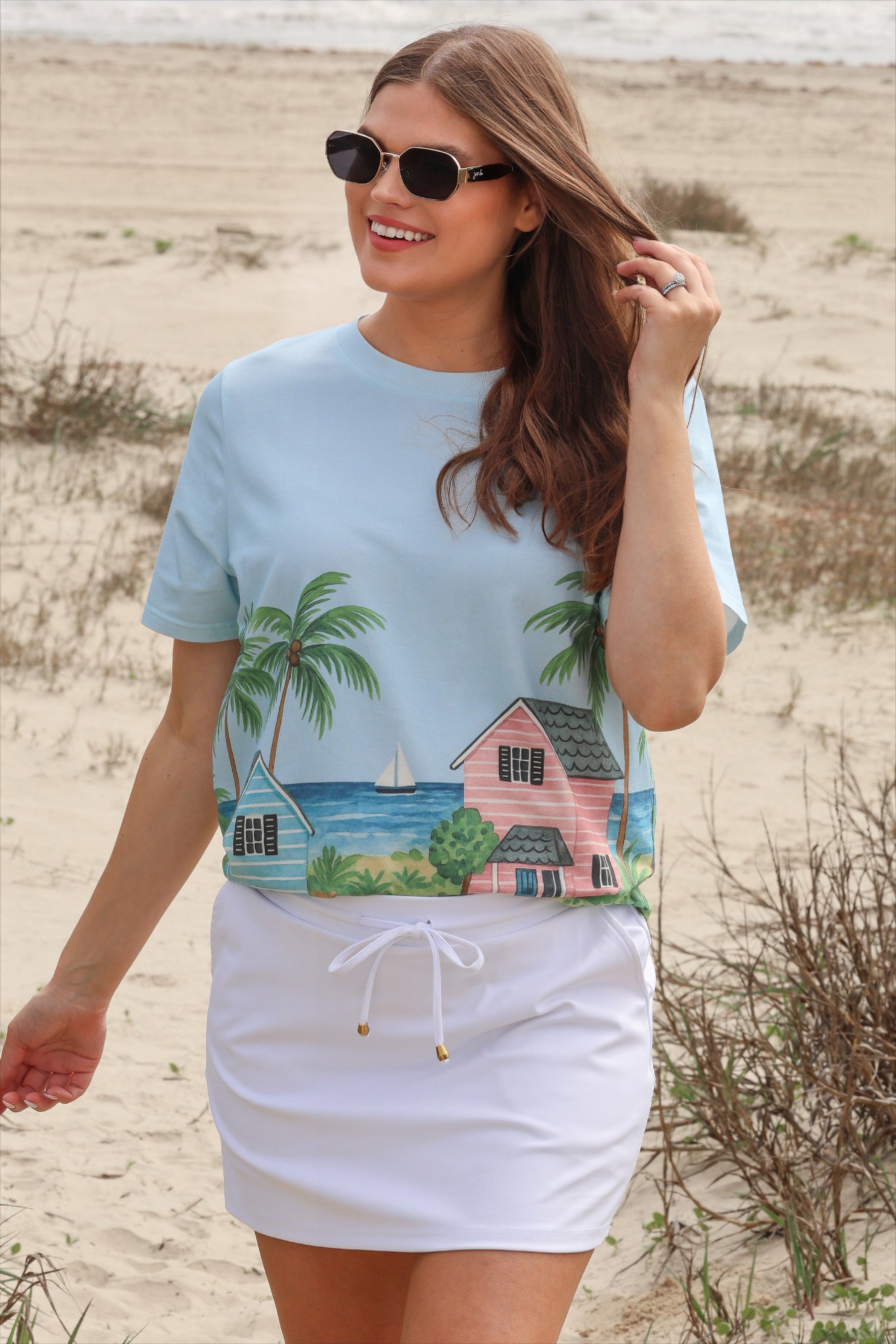 Seaside Stroll Relaxed Tee