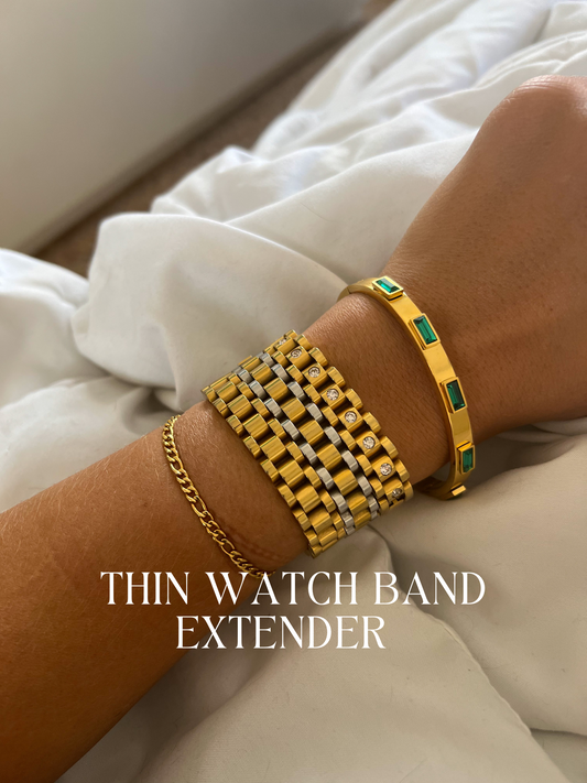 EXTENDERS FOR THIN WATCH BAND by Chansuttpearls