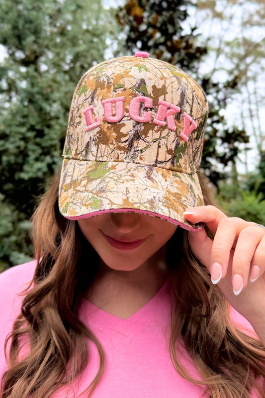 Lucky Camo Hat by Jess Lea