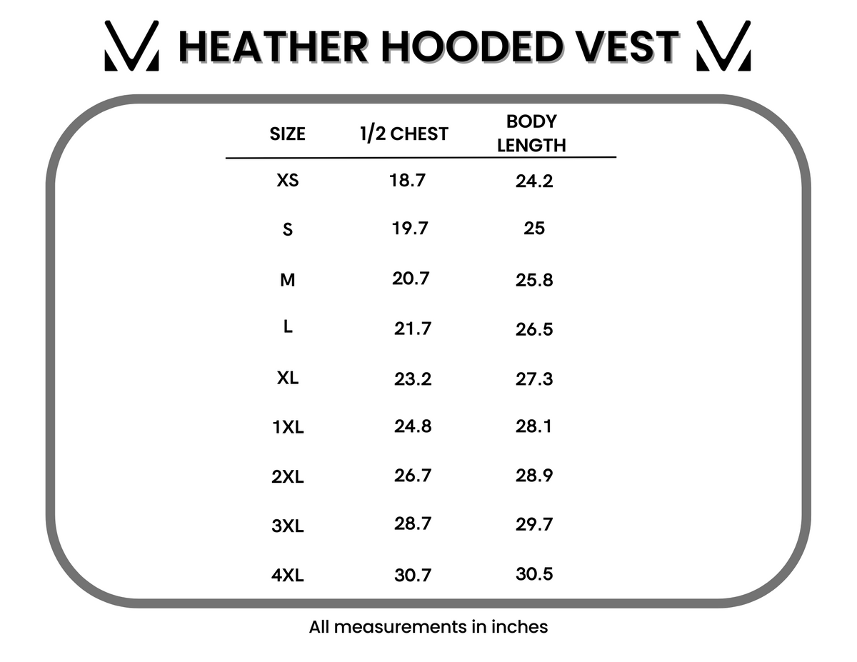 IN STOCK Heather Geometric Hooded Vest - Purple by Michelle Mae