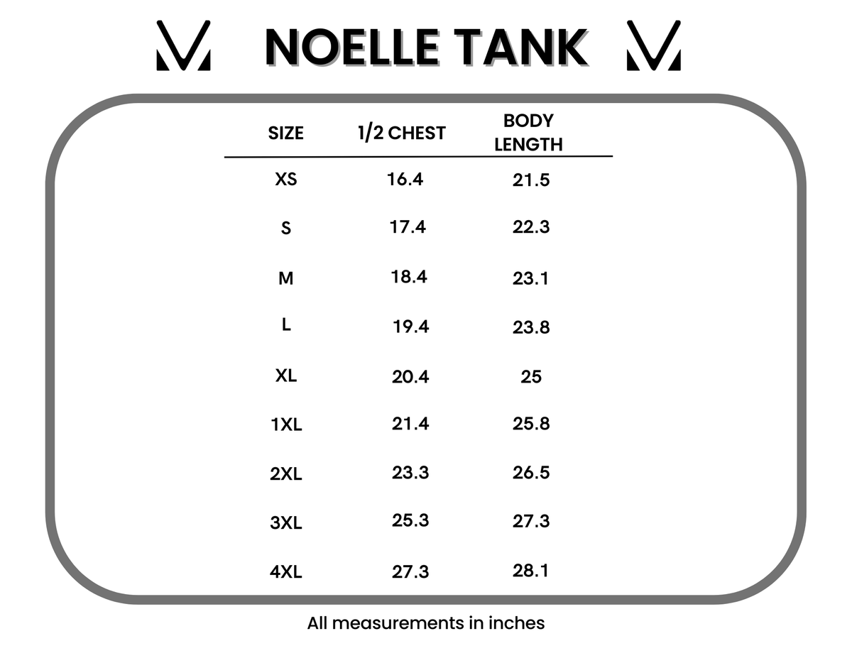 IN STOCK Noelle Tank - Aqua Palm FINAL SALE by Michelle Mae