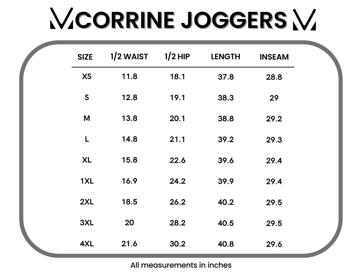 IN STOCK Corrine Joggers - Black by Michelle Mae