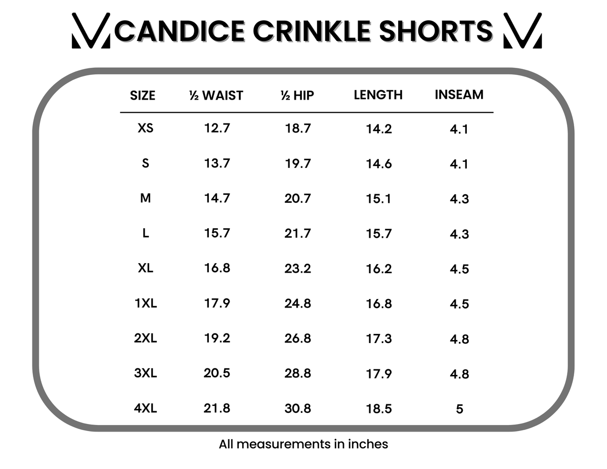 Candice Crinkle Shorts Light Green With Adjustable Drawstring by Michelle Mae