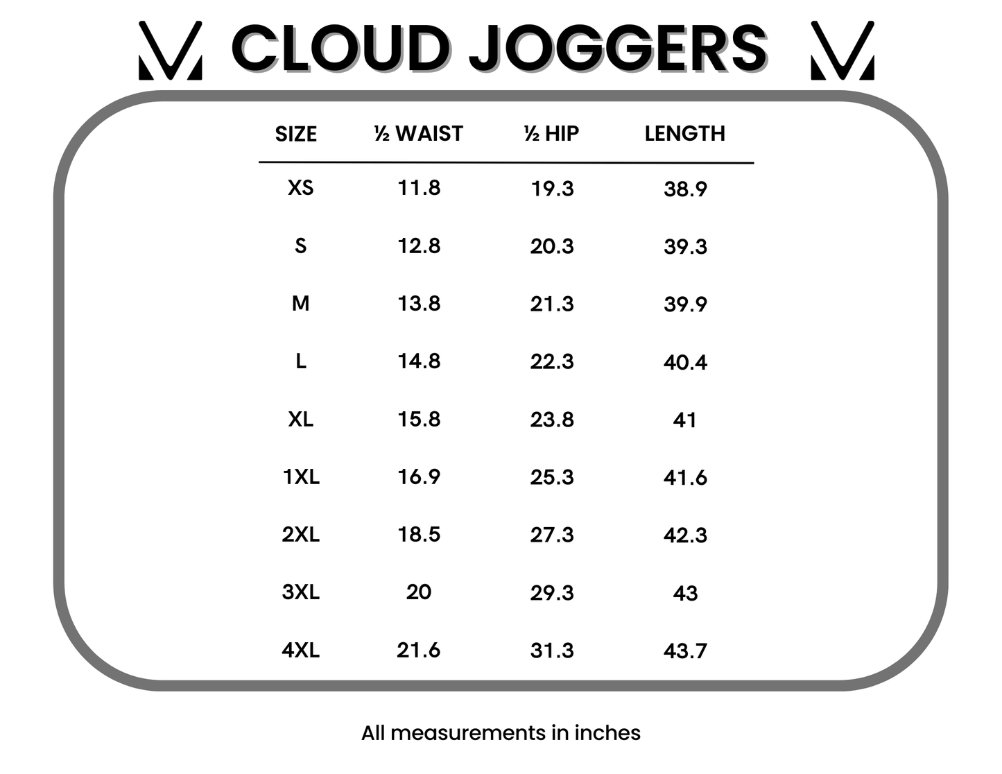 IN STOCK Cloud Joggers - Black by Michelle Mae