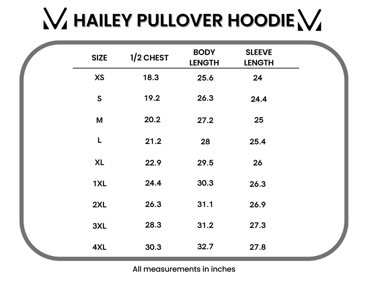 IN STOCK Hailey Pullover Hoodie - Autumn Watercolor and Brick by Michelle Mae