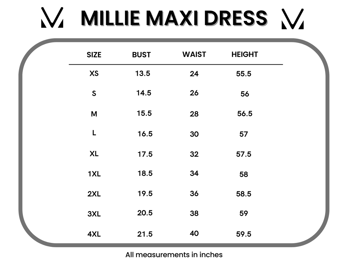 IN STOCK Millie Maxi Dress - Abstract Aqua Breeze FINAL SALE by Michelle Mae