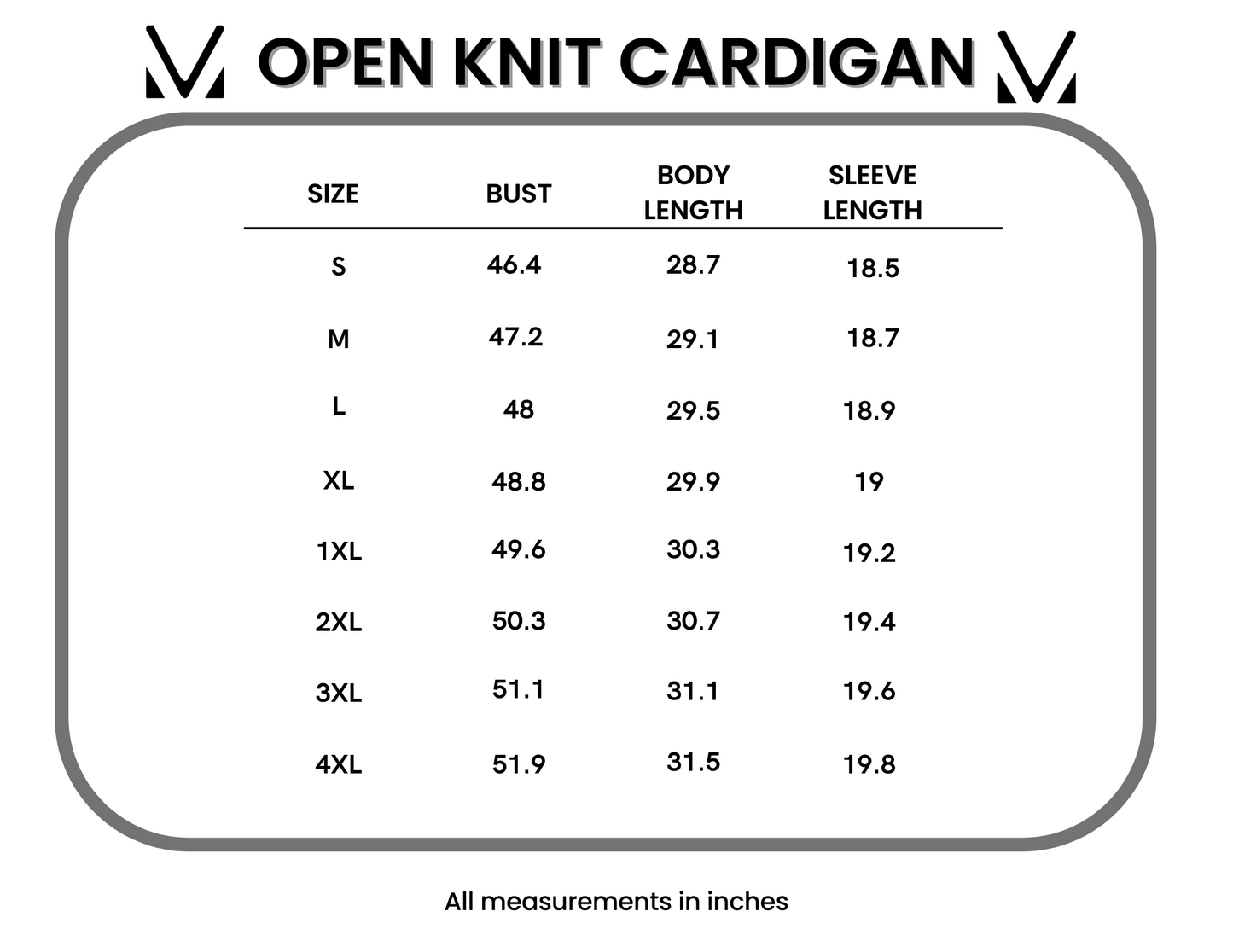 IN STOCK Open Knit Cardigan - Ivory by Michelle Mae
