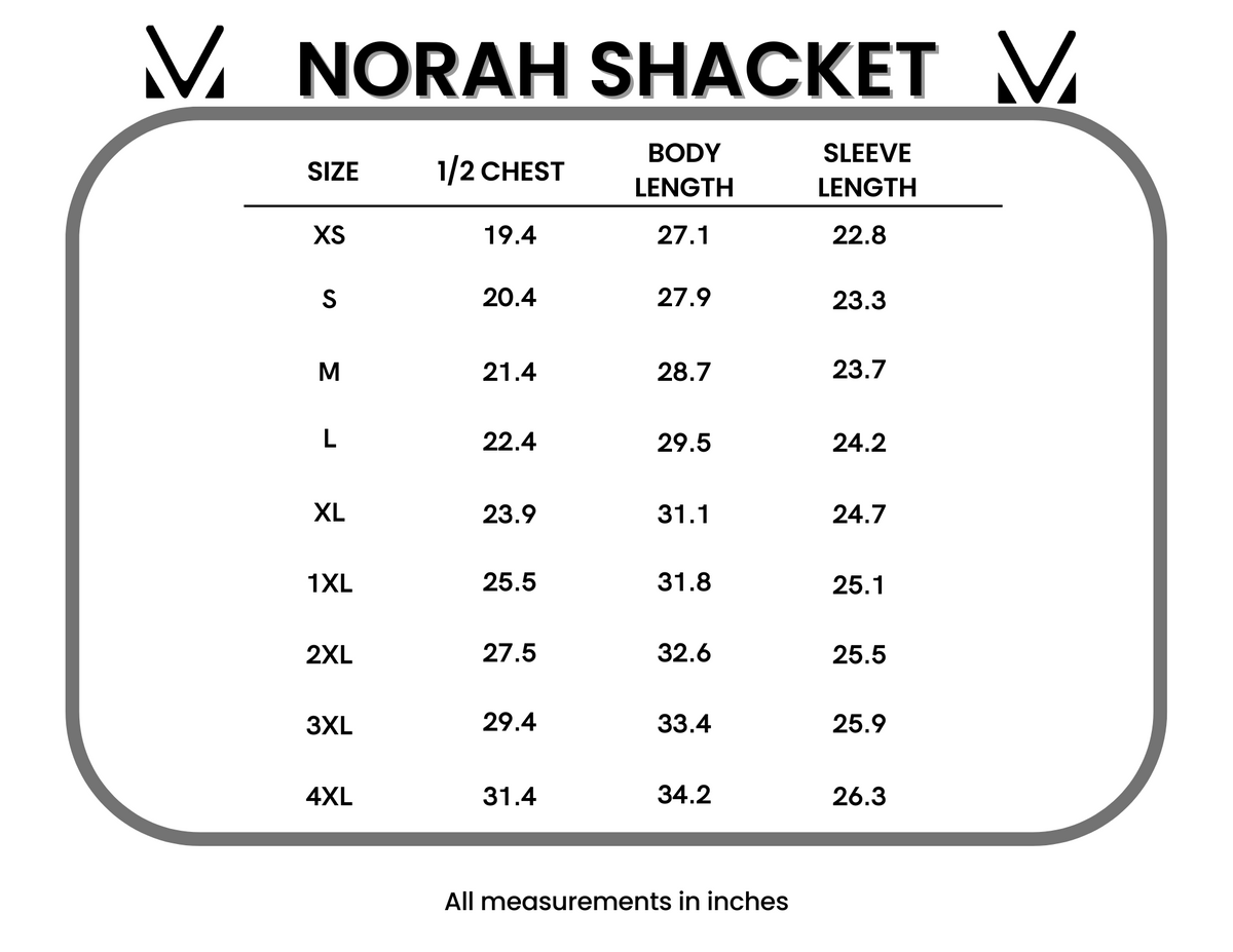 IN STOCK Norah Shacket - Brick Plaid by Michelle Mae