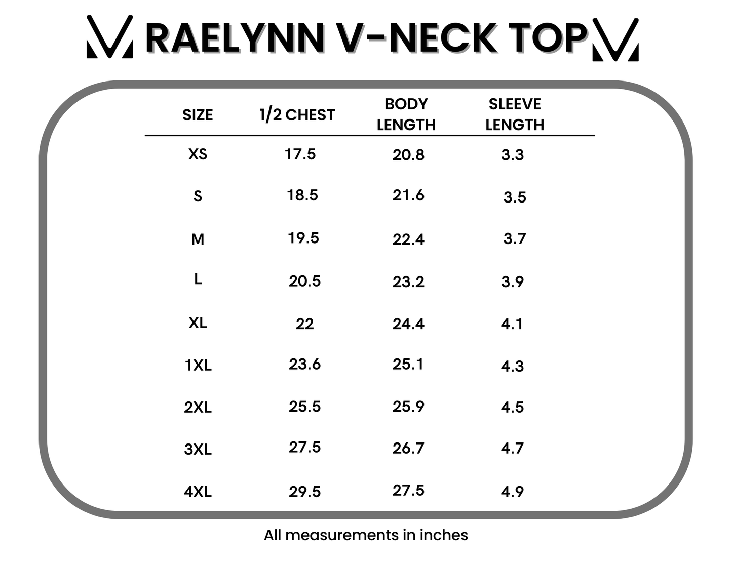 IN STOCK Raelynn V-Neck Top - Petal Gardens FINAL SALE by Michelle Mae