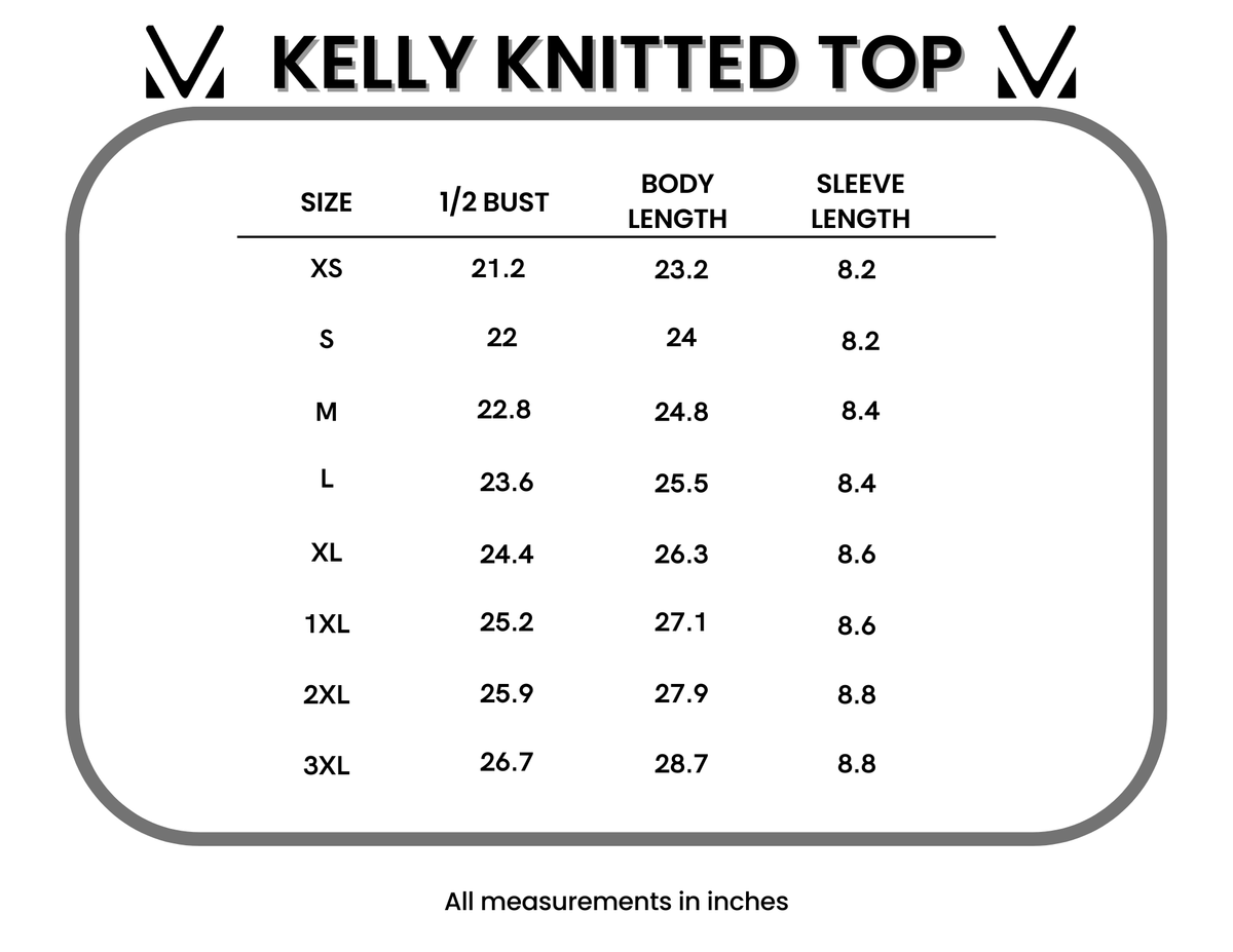 IN STOCK Kelly Knitted Top - Sage by Michelle Mae