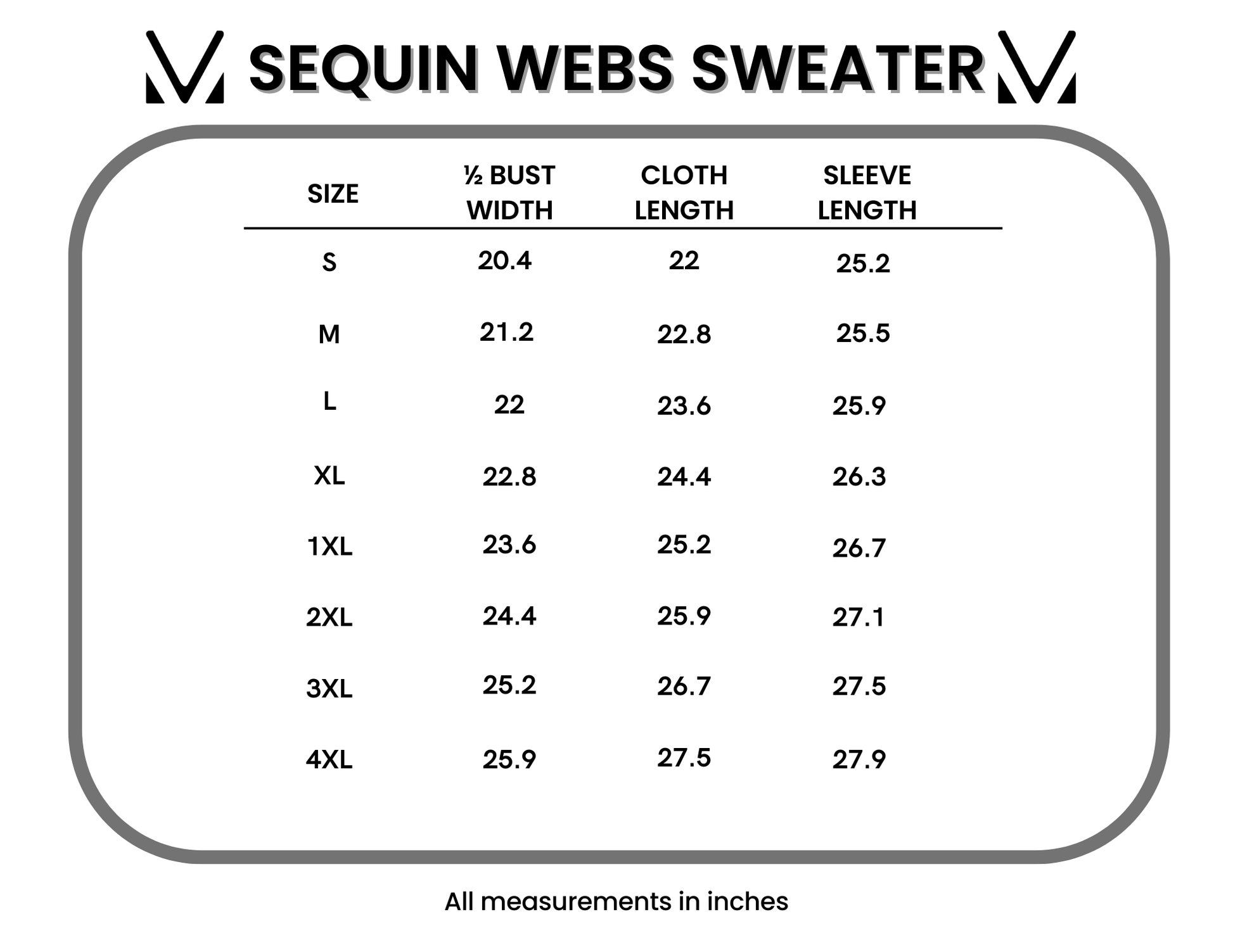 IN STOCK Sequin Webs Sweater by Michelle Mae