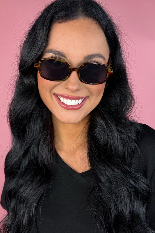 Bali Bound Sunglasses- Tortoise/Black by Jess Lea
