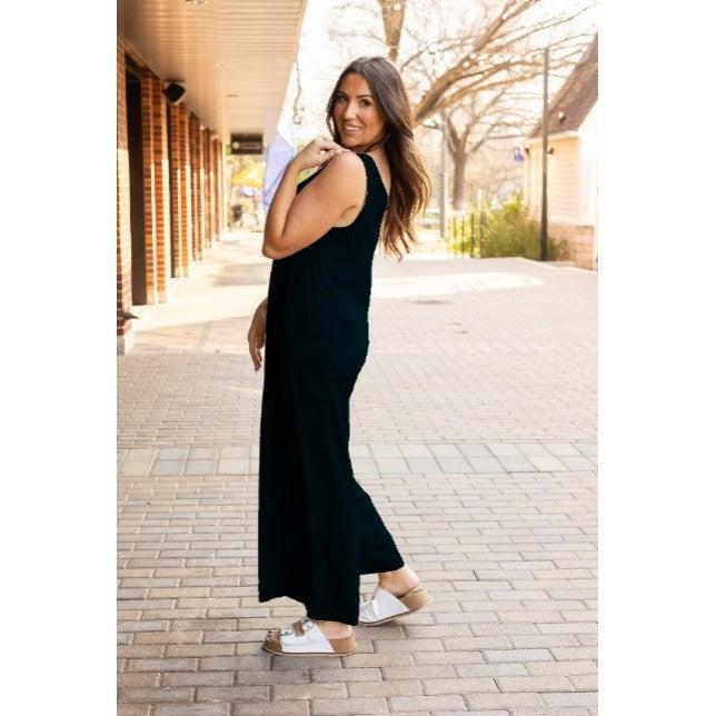 Julia Rose Vera Jumpsuit with relaxed fit and pockets