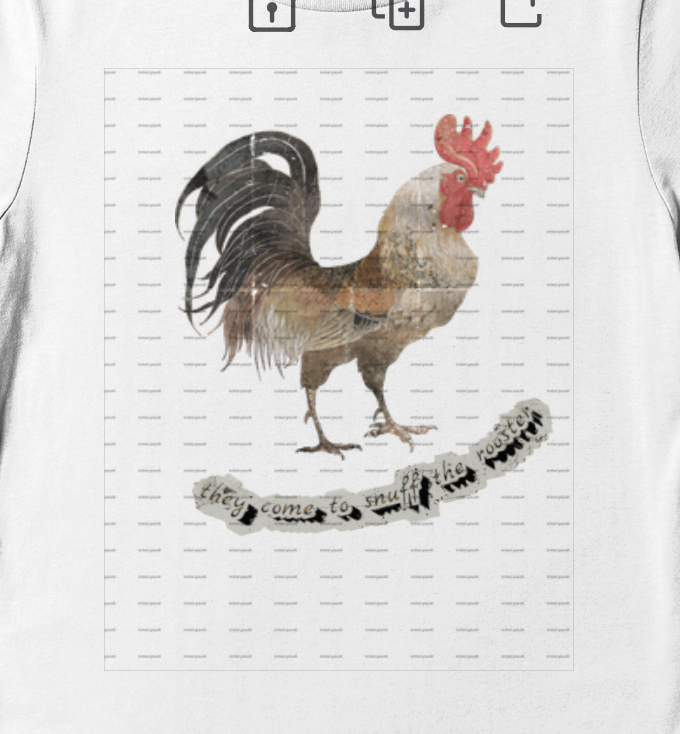 Rooster Tee (90s Grunge)