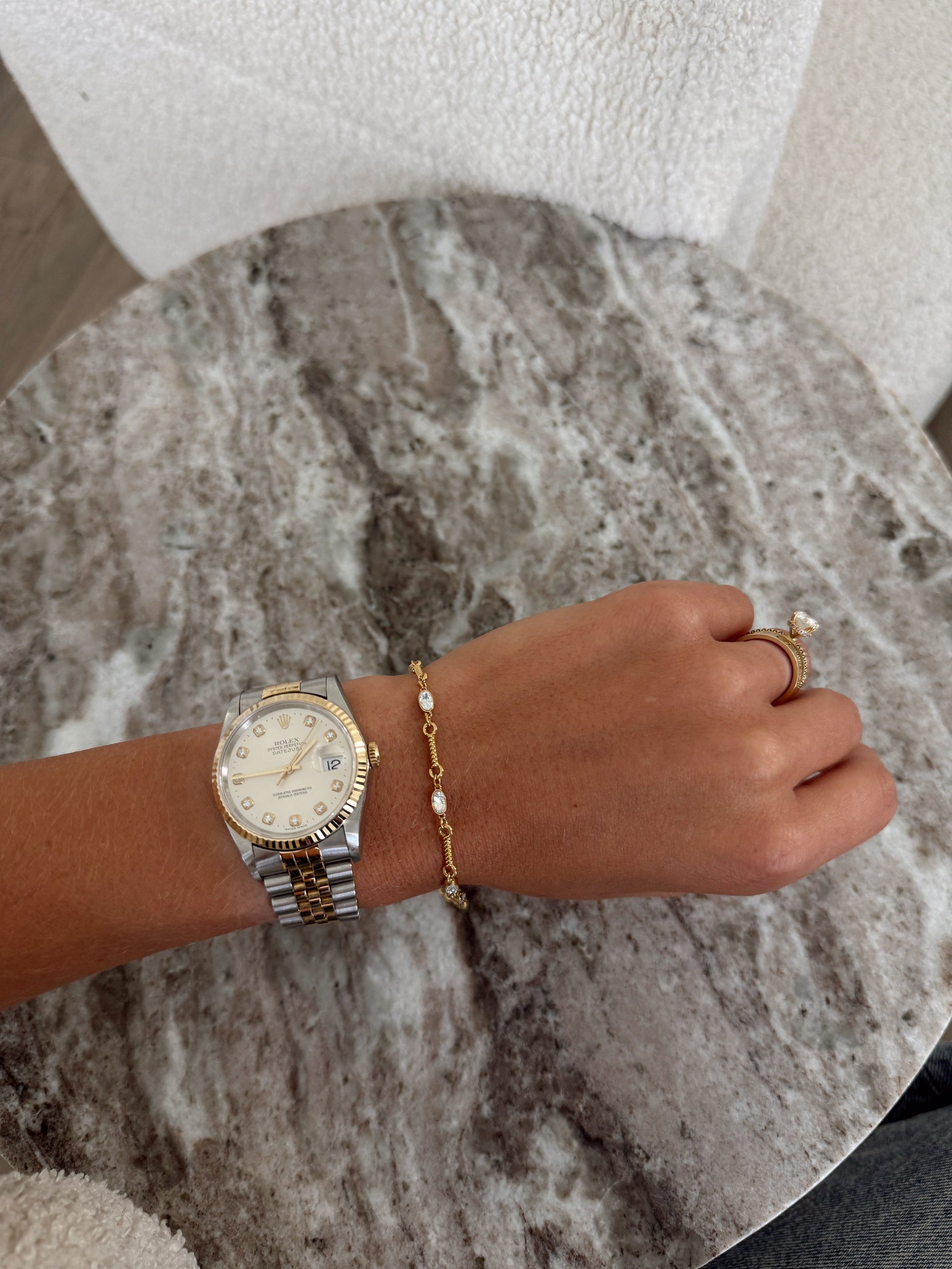 IZZY BRACELET/ ANKLET by Chansuttpearls